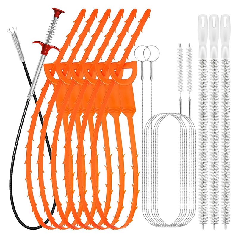 Drain Snake Flexible - ABNL For Bathtub, Toilet, Kitchen Sink