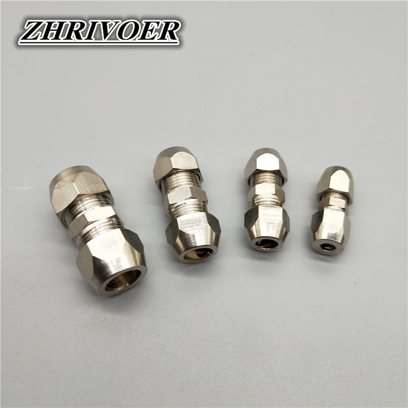 Compression Fitting Brass - Compression Ferrule Tube Fitting 4 6
