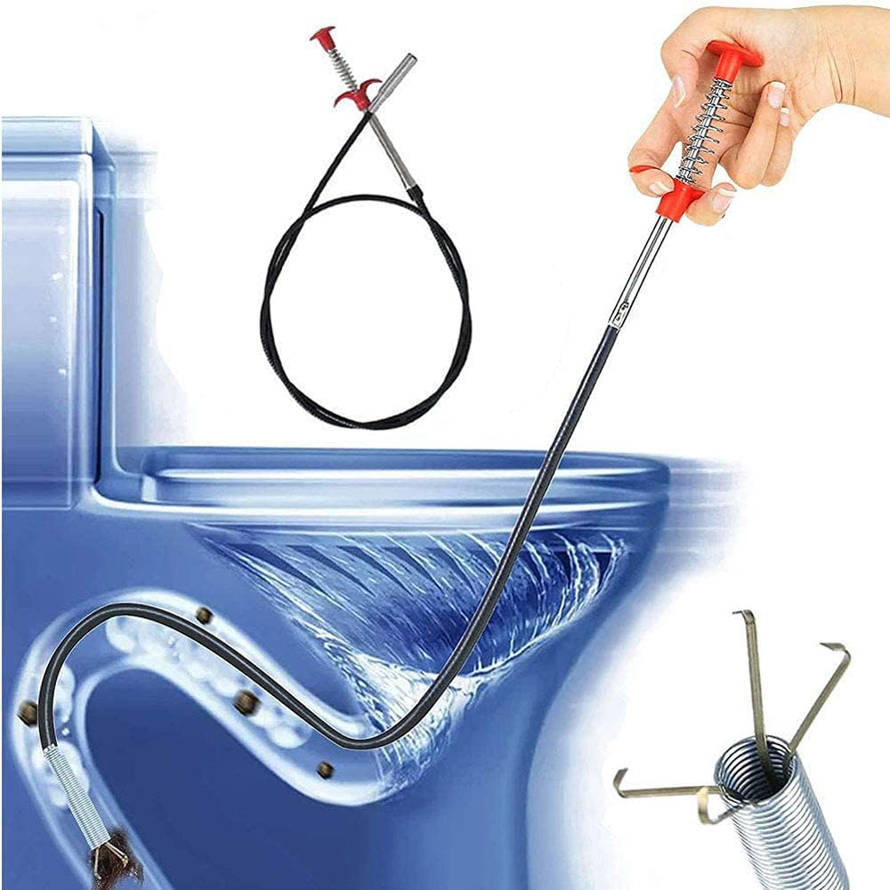 Pipe Freeze Spray - 57cm Sewer Pipe Unblocker Snake Spring