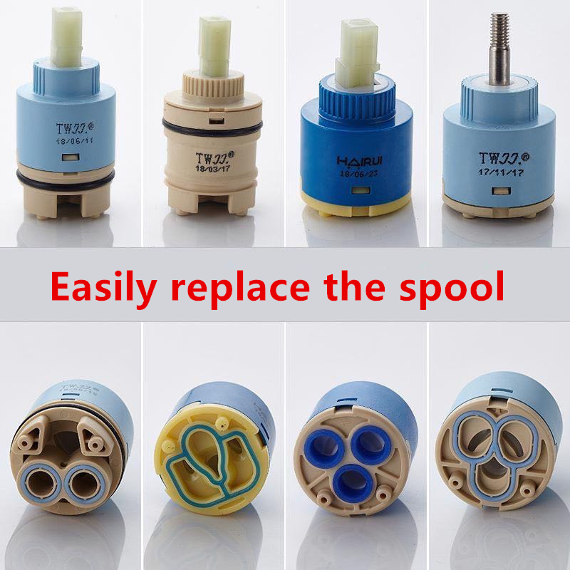 Basin Mixer Cartridge - Tap Mixing High Spool Valve 25mm/35mm/40mm