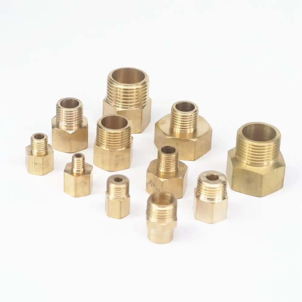 Compression Fitting Brass - 2pcs M14x1 M14x1.5 M16x1.5 Female -