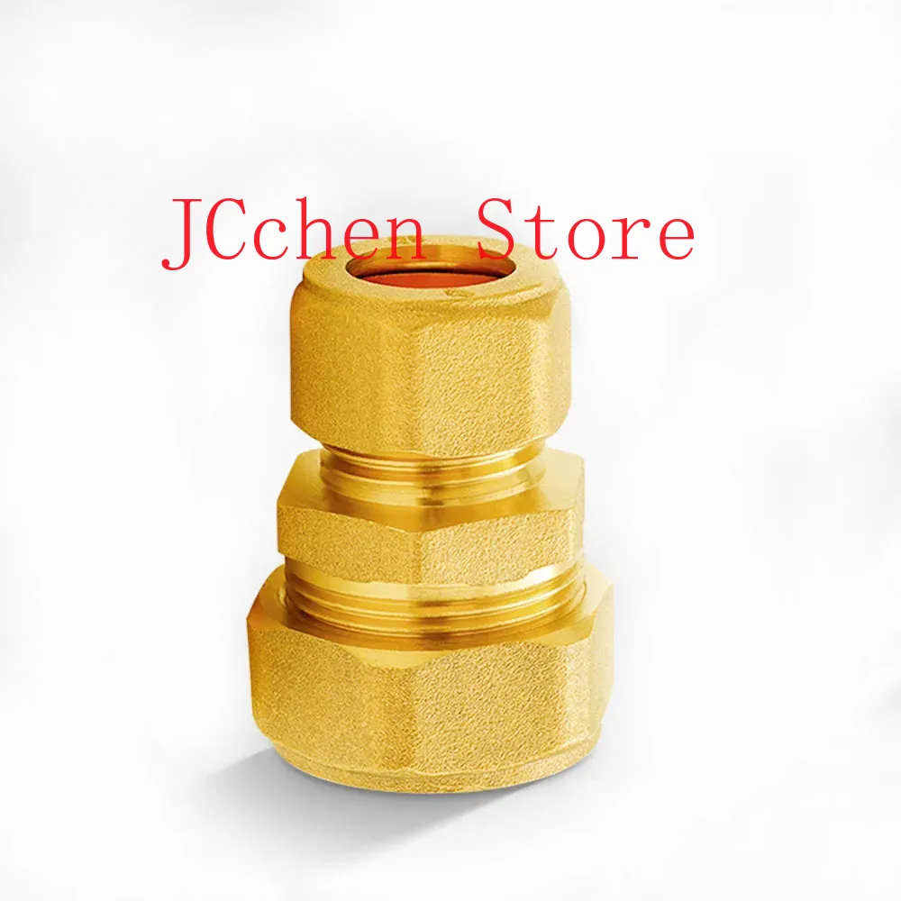 Compression Fitting Brass - Brass 6/8/10/12/14/15/16/18/22mm Tube Pipe Fitting Double