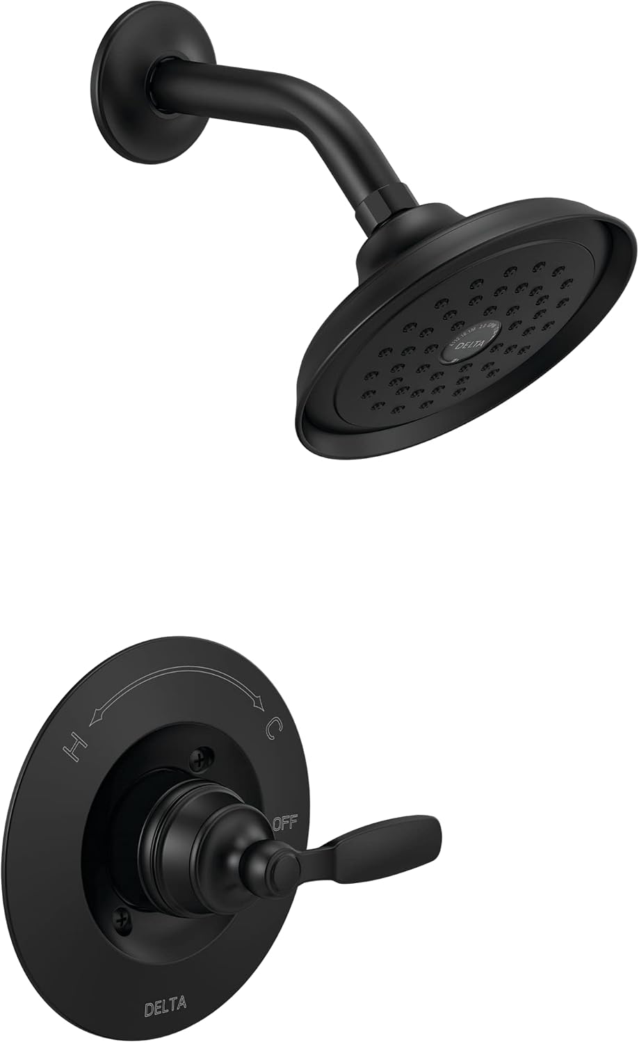 Shower Valve Cartridge - Matte Black Shower Faucet Trim Kit