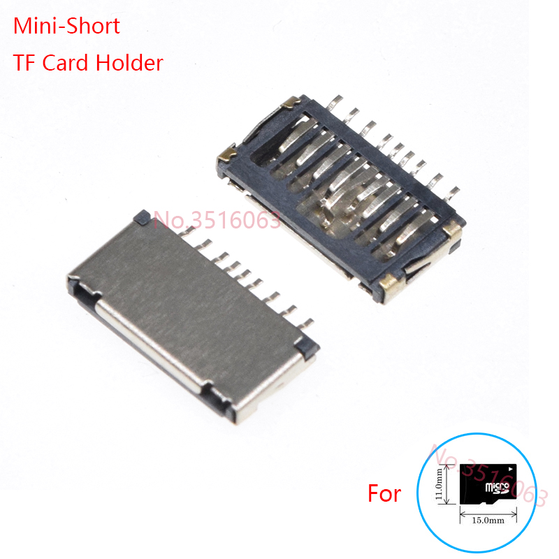 Push Fit Connector - 5/10Pcs Mini-Short Ultra-thin TF card holder