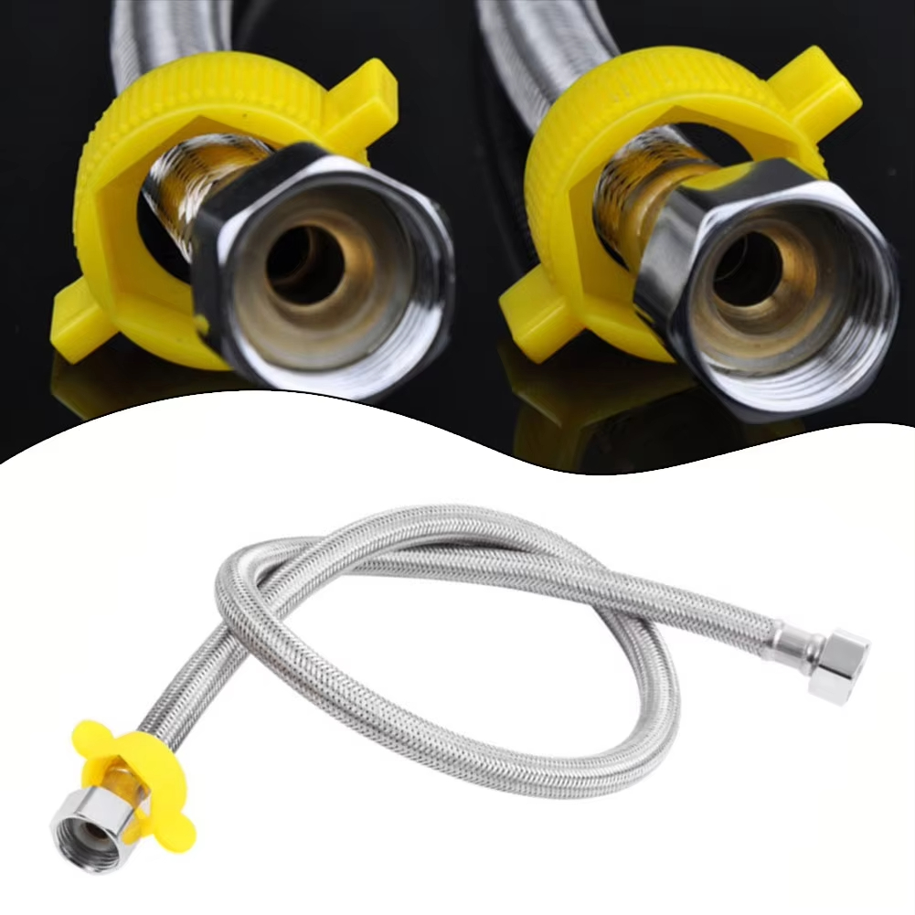 Flexible Hose Braided - 30/50cm 1/2 Inch Plumbing Explosion-Proof Flexible