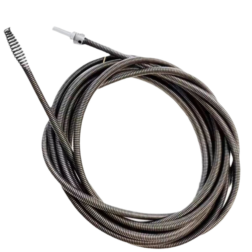 Drain Snake Flexible - 10mm Steel Plumbing Snake Drain Auger