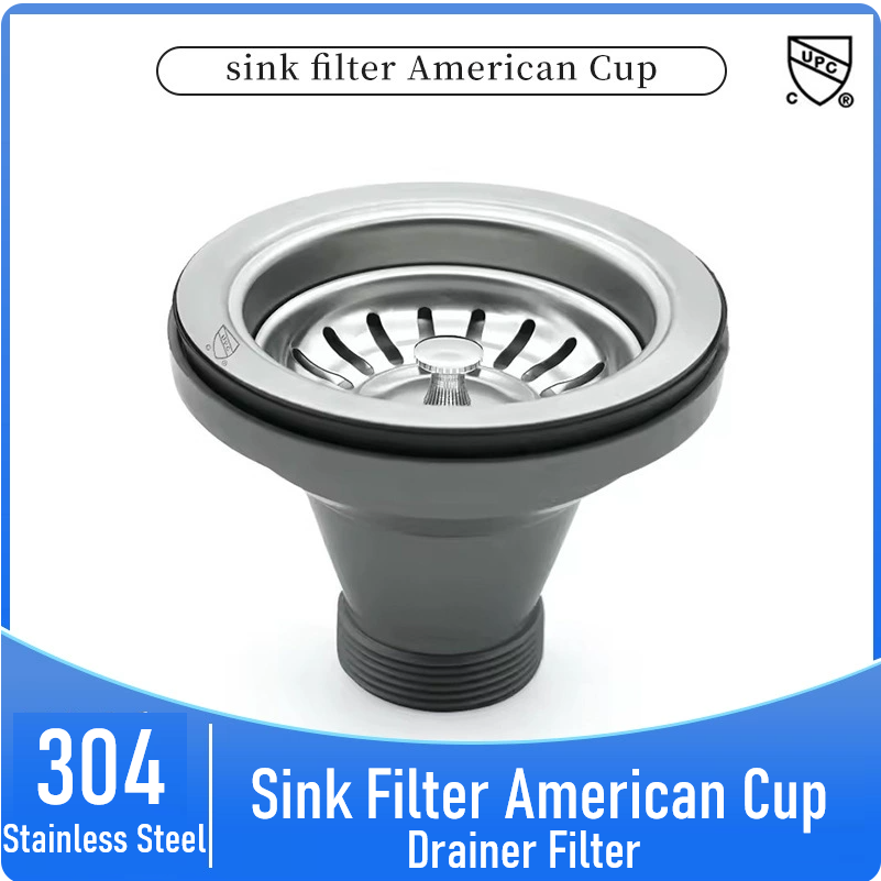 Overflow Pipe Clip - Sink Filter American Cup Kitchen Basin