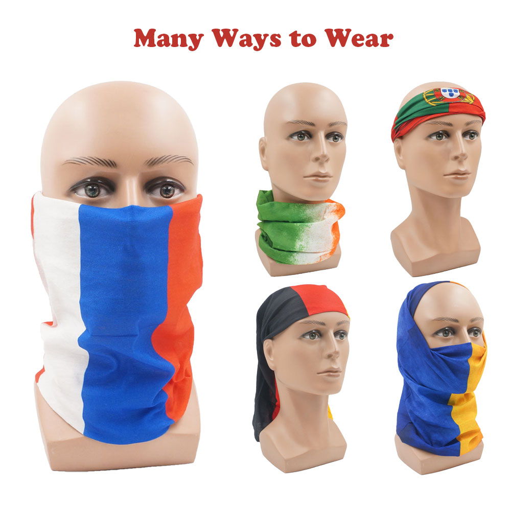 Pipe Bending Spring - European Countries Face & Neck Gaiter