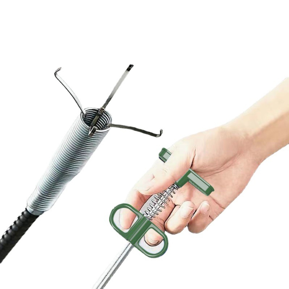 Drain Snake Flexible - Green Drain Snake Claw for Hair