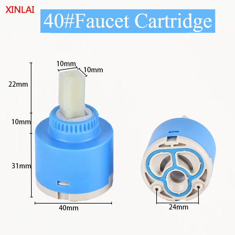 Basin Mixer Cartridge - 35/40mm Ceramic Faucet Cartridge for Single