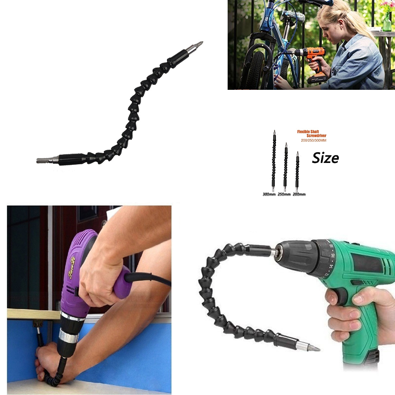 Electric Drill Screwdriver Bit - Drain Snake Flexible recension och pris