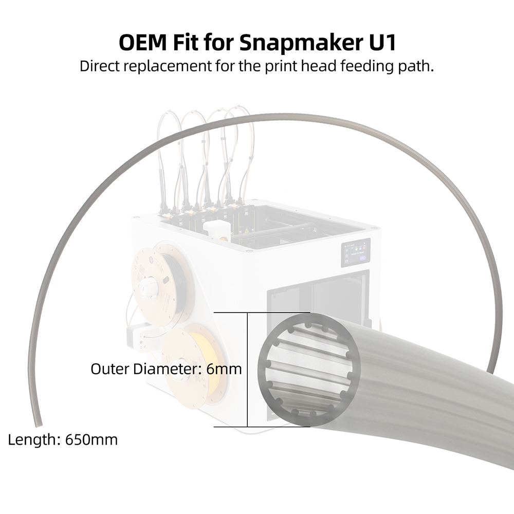 For Snapmaker U1 Low-Resistanc - Ptfe Tape Thread recension och pris
