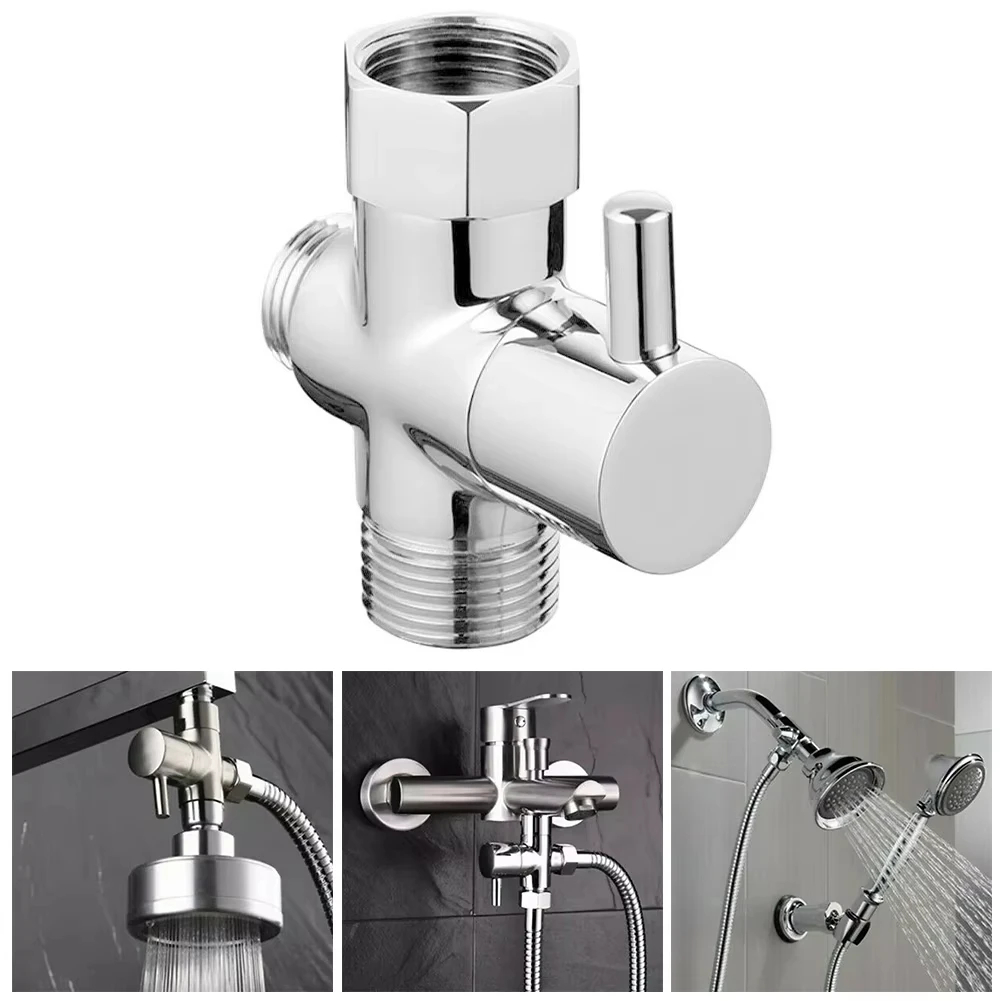 G1/2in 3 Way Diverter Valve T- - Shower Valve Cartridge recension och pris