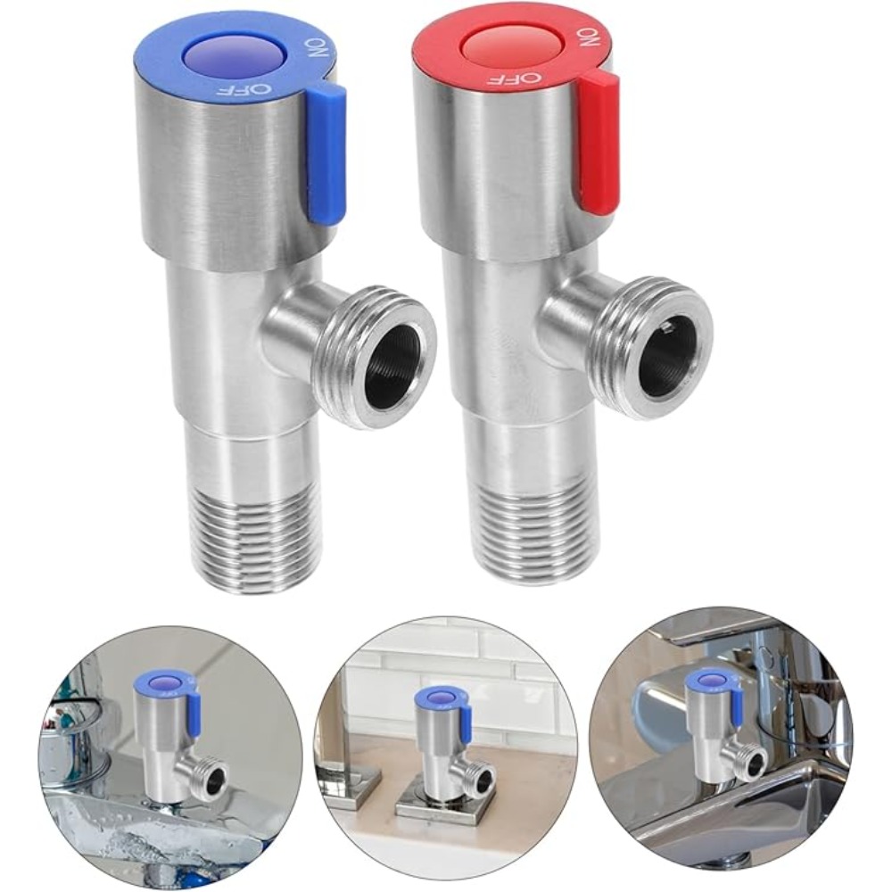 Stainless Steel Hot Cold Inlet - Toilet Fill Valve recension och pris