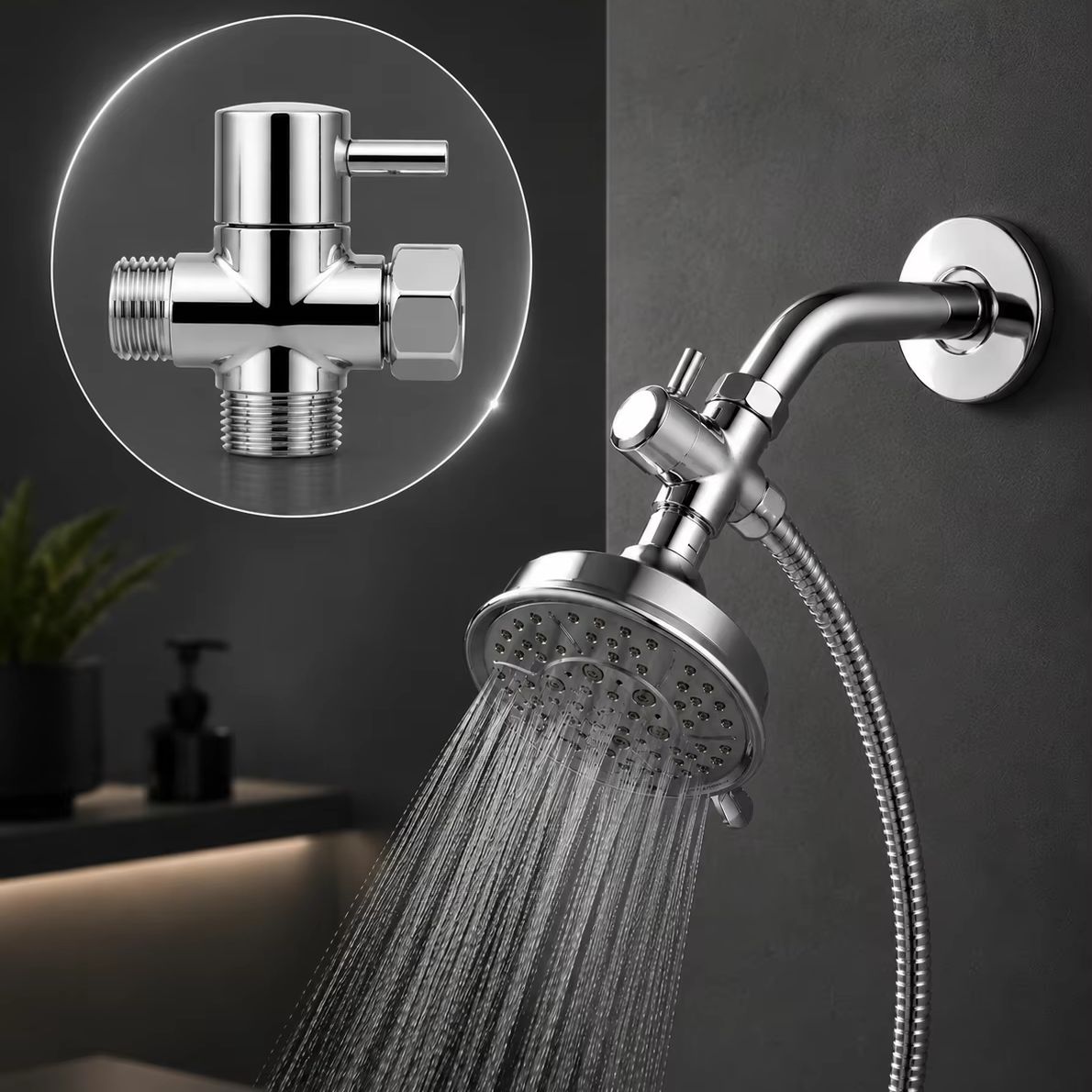 SANIVITAL 3-Way Shower Diverte - Shower Valve Cartridge recension och pris