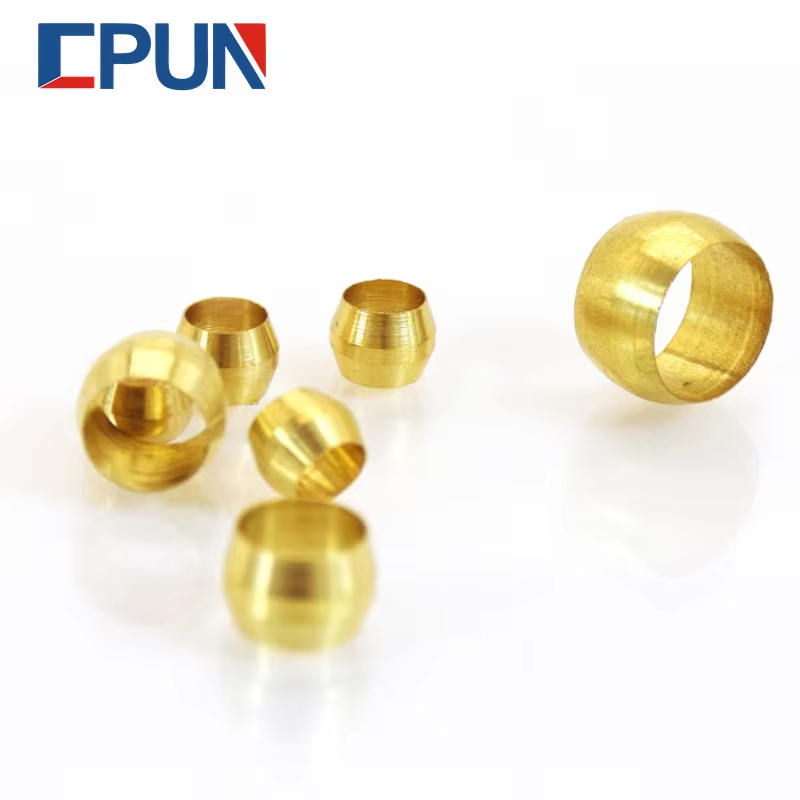 10pc Brass Double taper ferrul - Compression Fitting Brass recension och pris