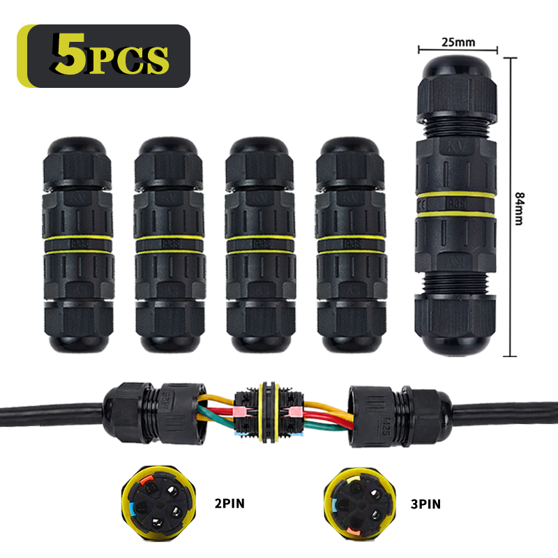 5PCS IP68 Waterproof Quick Wir - Push Fit Connector recension och pris