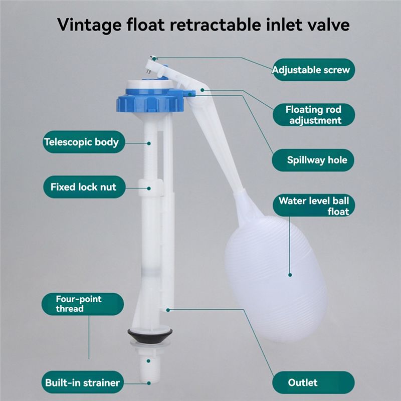B52C Adjustable Old Type Toile - Float Ball Valve recension och pris