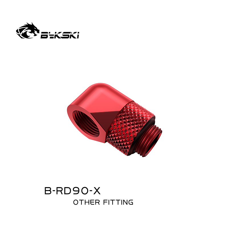 Bykski B-RD90-X 90 Degree Bras - Compression Fitting Brass recension och pris