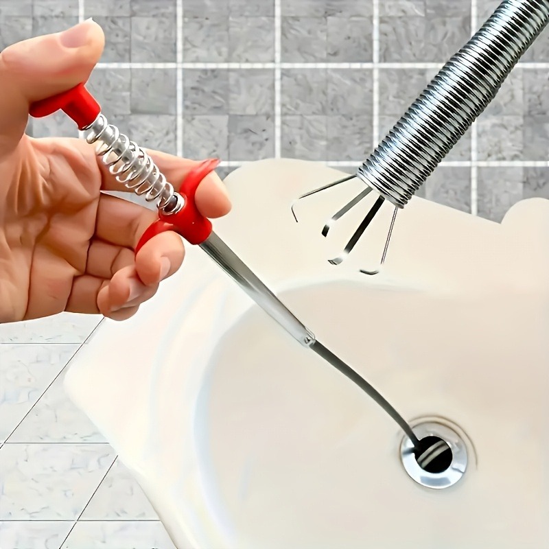 1Pc sewer dredger, toilet clog - Drain Pipe Clip recension och pris
