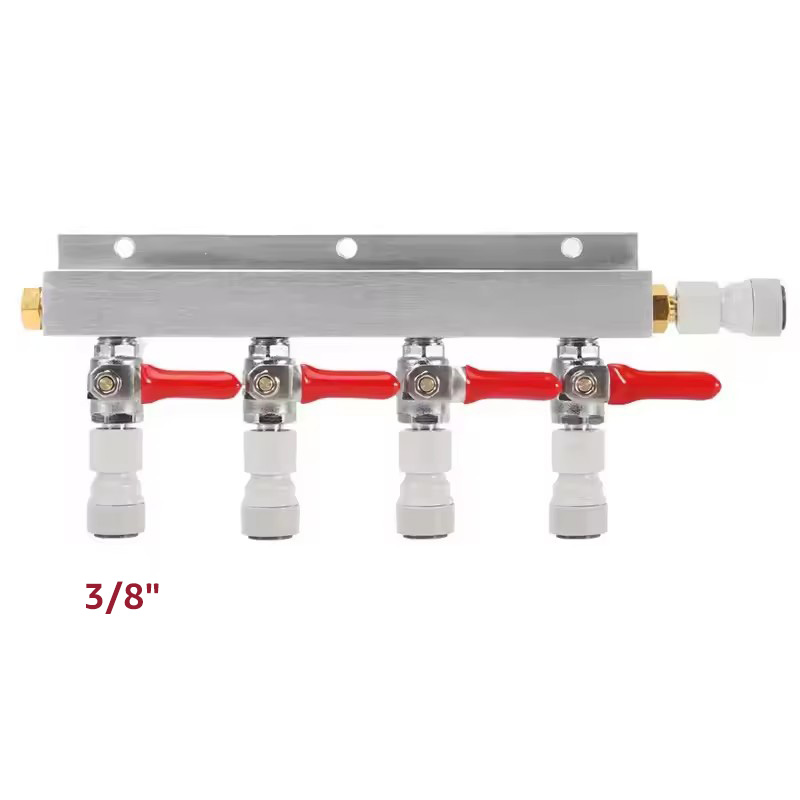 IMAICTUU 4 Way Gas Manifold Co - Push Fit Connector recension och pris