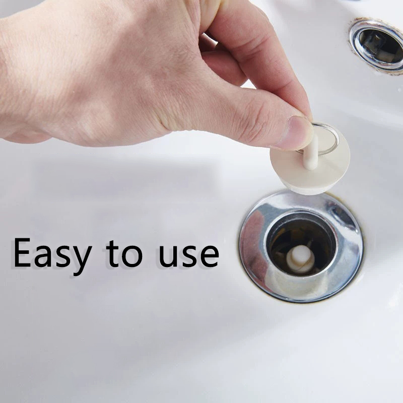 1pcs Rubber Round Tub Stopper  - Drain Pipe Clip recension och pris