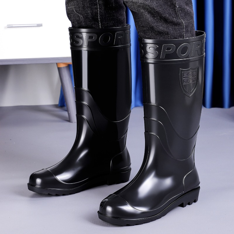 Men's Rain Boots Work High-Tub - Pipe Bending Spring recension och pris