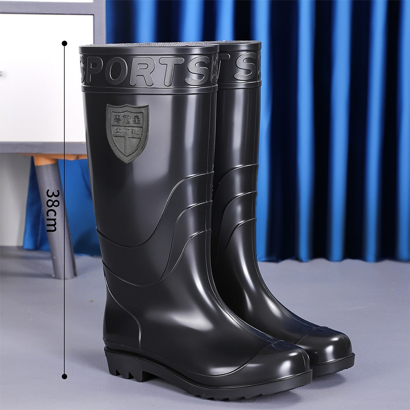 Men's Rain Boots Work High-Tub - Pipe Bending Spring recension och pris