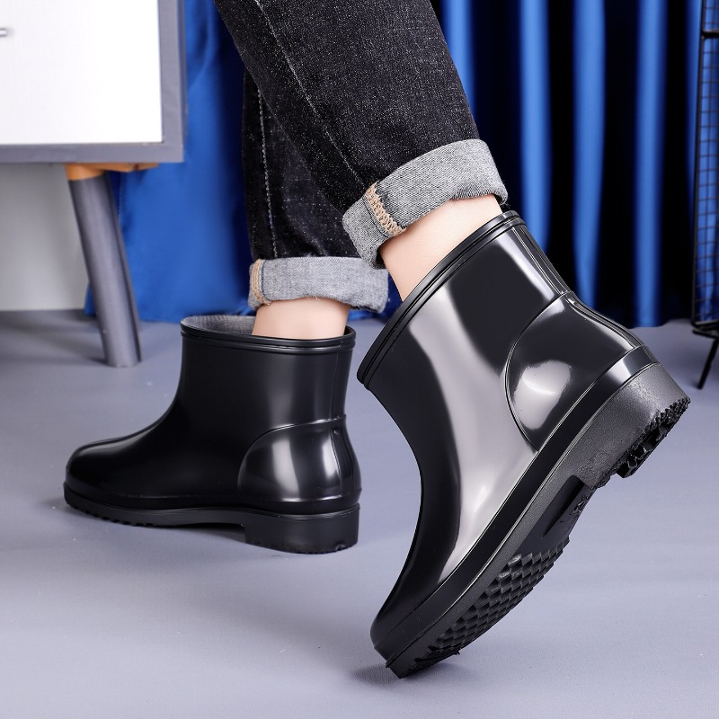 Men's Rain Boots Work High-Tub - Pipe Bending Spring recension och pris