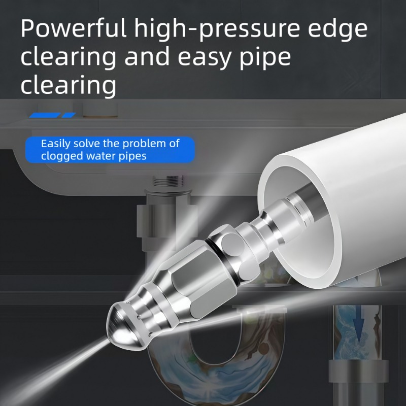 Water Jet High Pressure Spraye - Drain Pipe Clip recension och pris