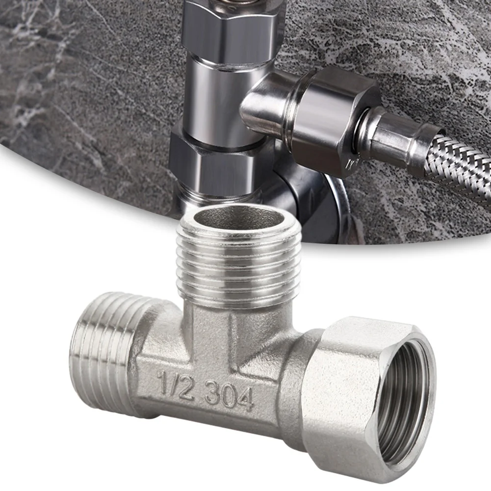 Stainless Steel T Adapter G1/  - Shower Valve Cartridge recension och pris