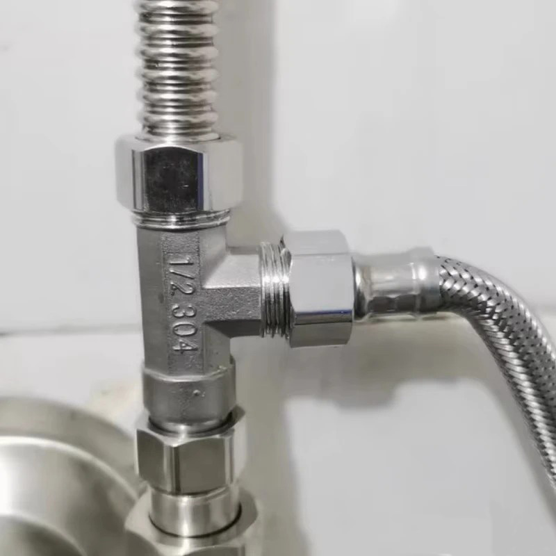 Stainless Steel T Adapter G1/  - Shower Valve Cartridge recension och pris