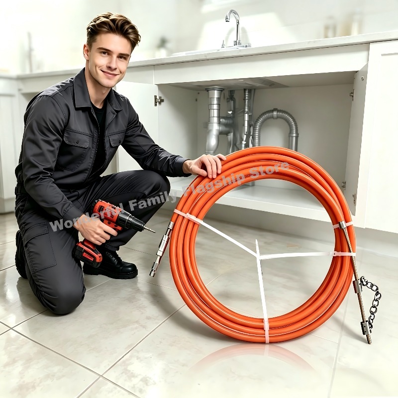 Flexible Drain Auger Plumbing  - Drain Snake Flexible recension och pris