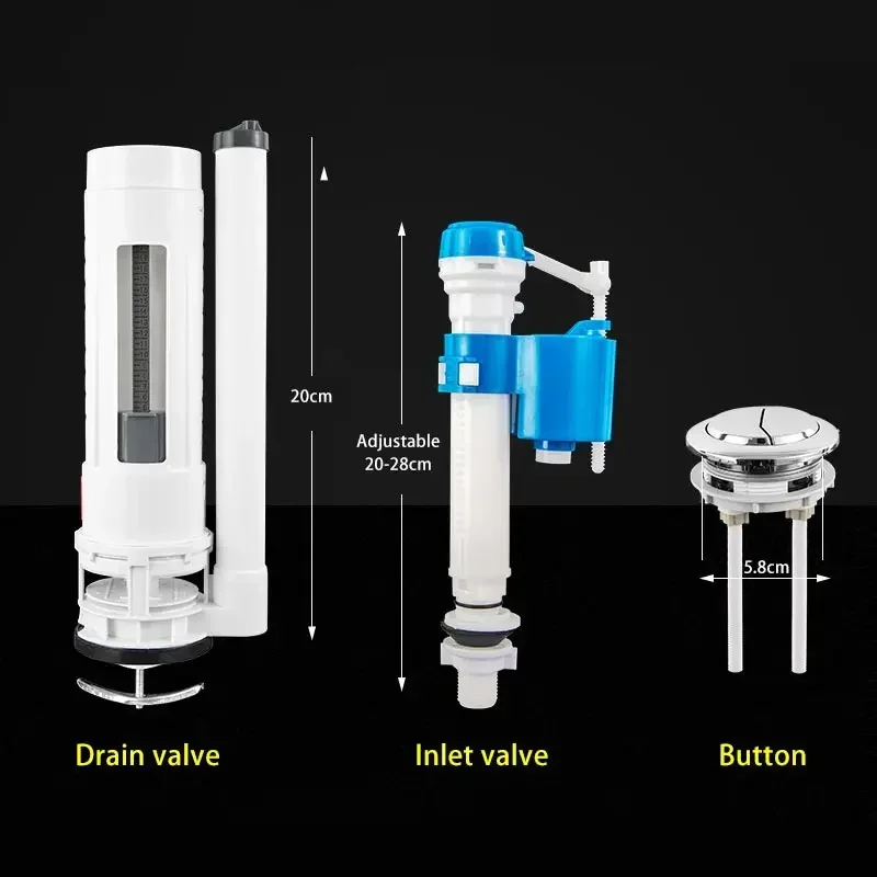 Universal Toilets Tank Filling - Toilet Fill Valve recension och pris