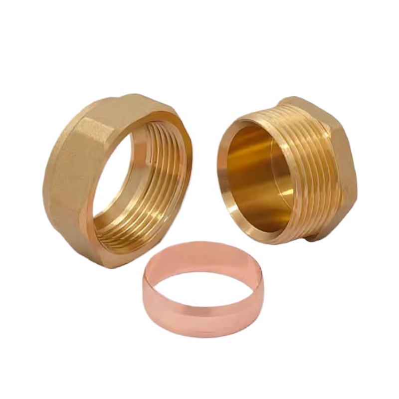 Brass Card sleeve plug 15 16 2 - Compression Fitting Brass recension och pris
