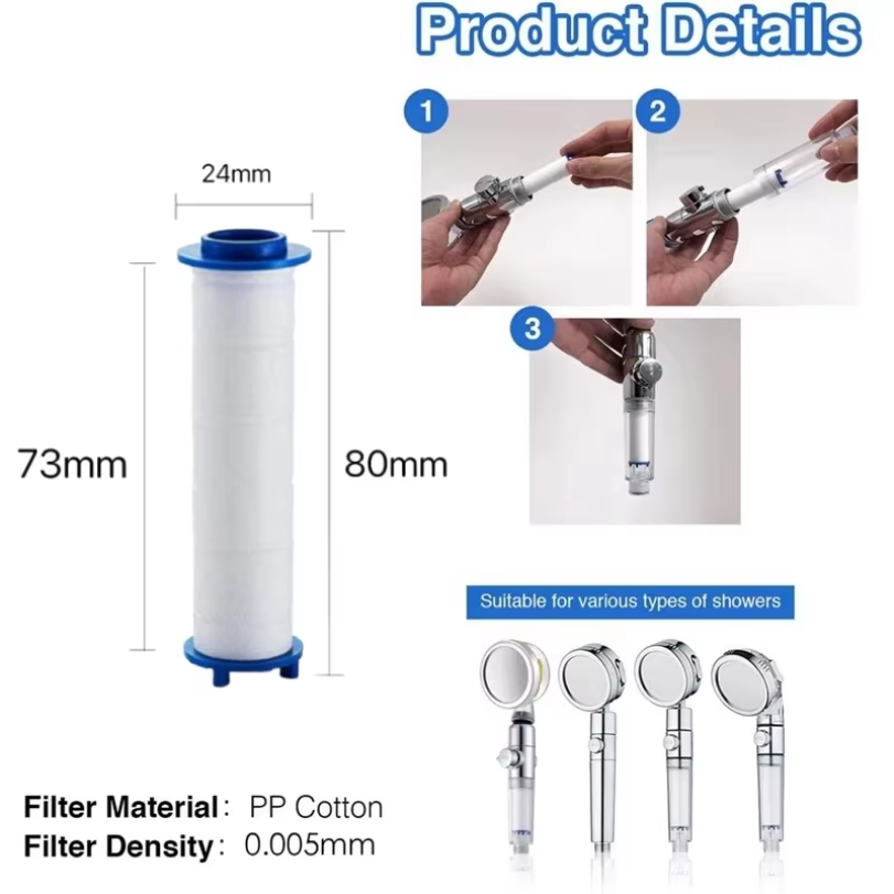 10Pcs Shower Head Replacement  - Shower Valve Cartridge recension och pris