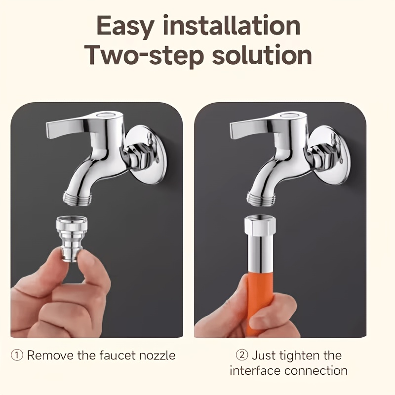 2-in-1 Foldable Faucet Extende - Flexible Hose Braided recension och pris