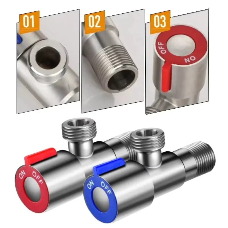 1pc Triangle Valve Toilet Wate - Toilet Fill Valve recension och pris