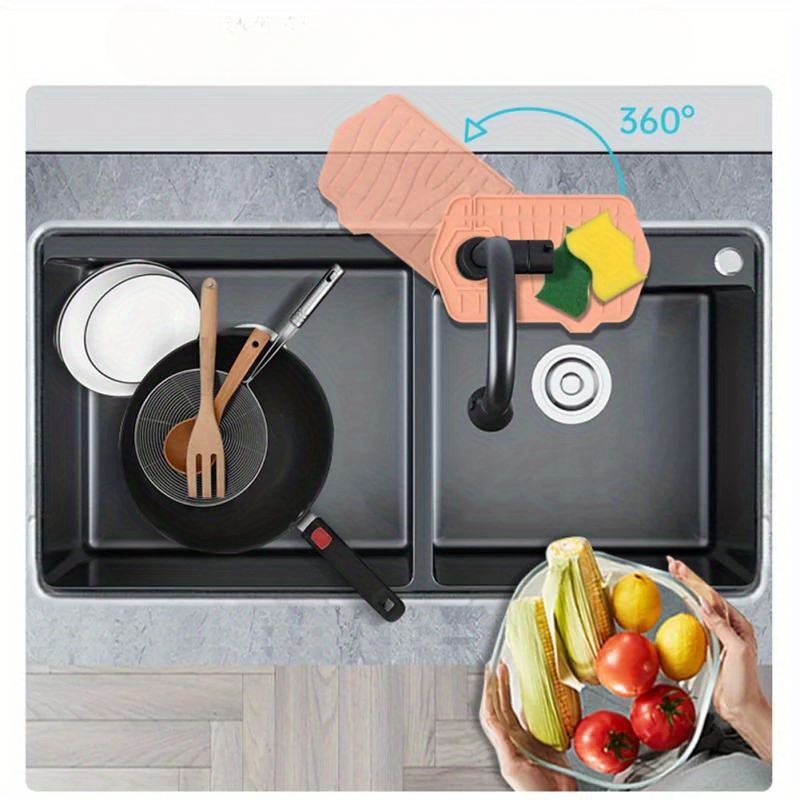 Faucet Mat Double Sided Use Si - Silicone Tap Washer recension och pris