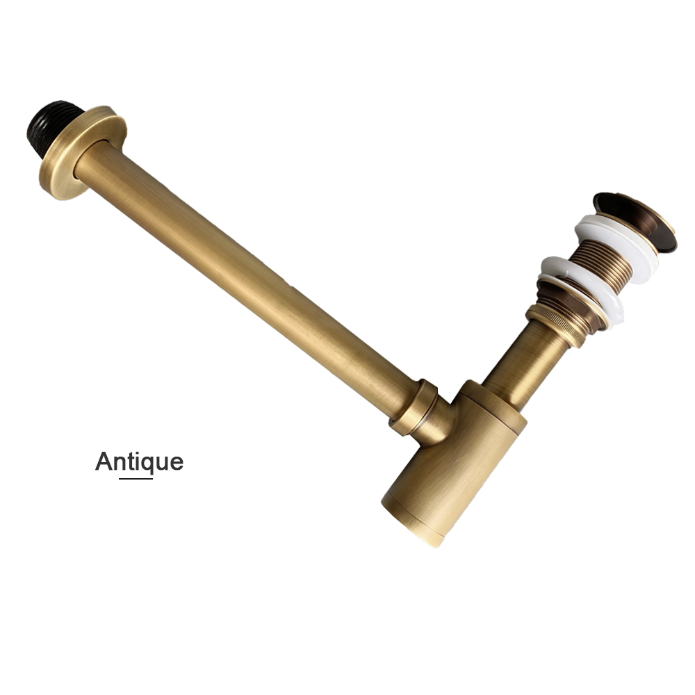 Bathroom Sink Bottle Trap Wash - Drain Pipe Clip recension och pris