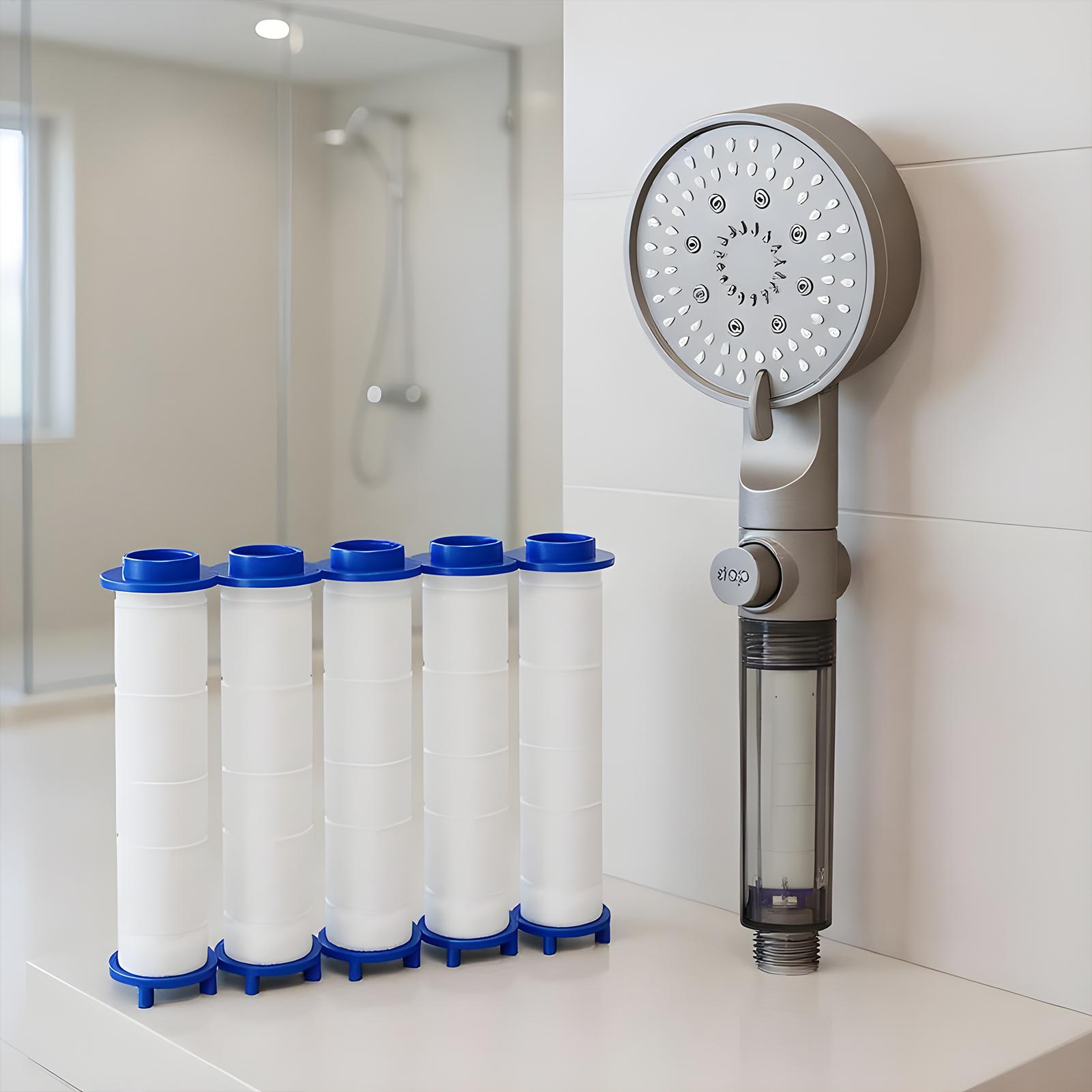 New Shower Head 5 Modes Filter - Silicone Tap Washer recension och pris