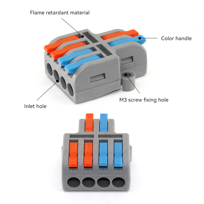 1/5/10 PCS Mini Fast Wiring Ca - Push Fit Connector recension och pris