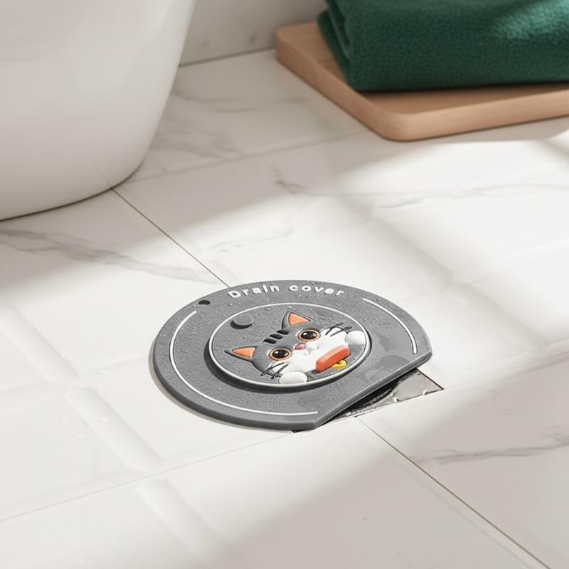 Floor Drain Cover Reusable Dra - Drain Pipe Clip recension och pris