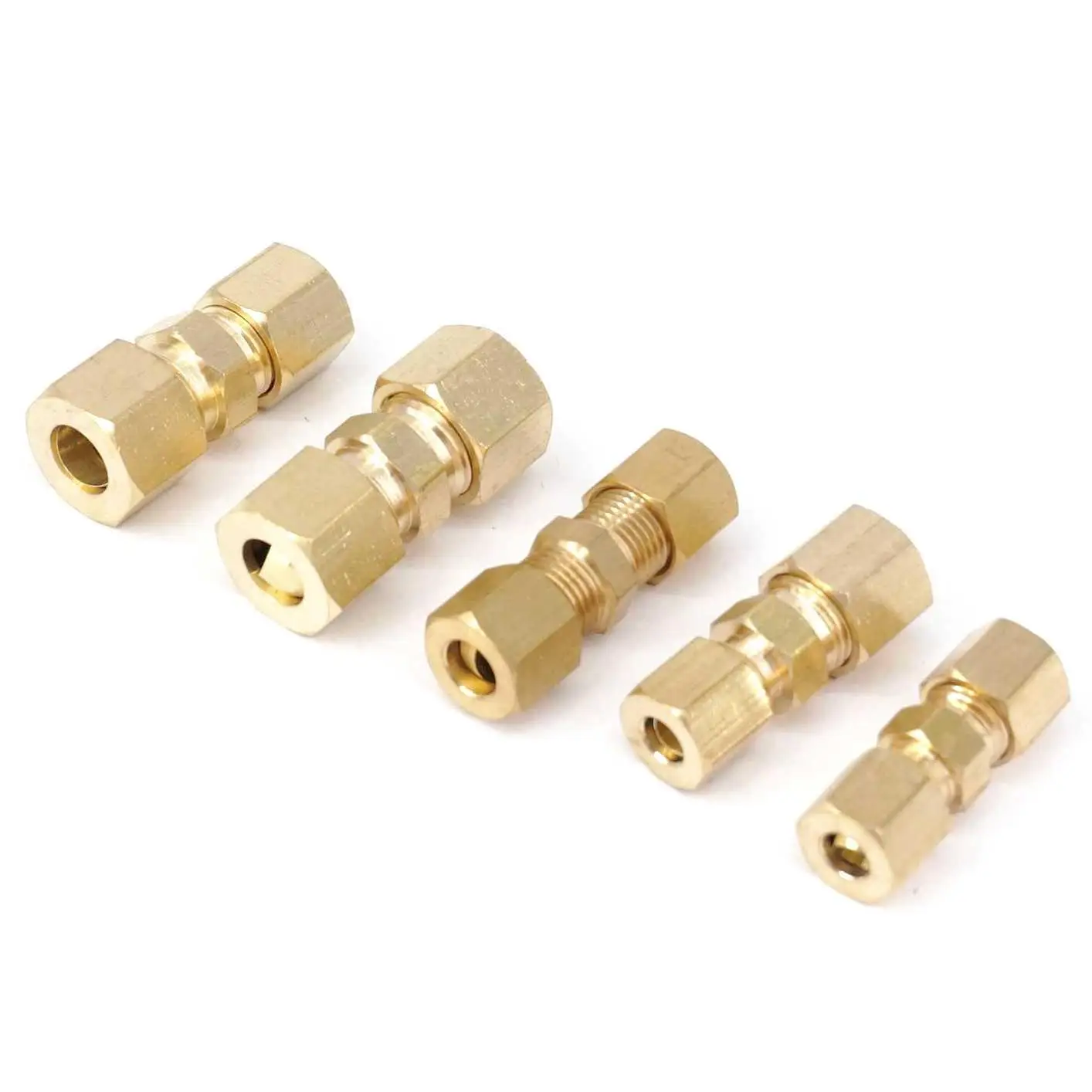 Compression Fitting Fit Tube O - Compression Fitting Brass recension och pris