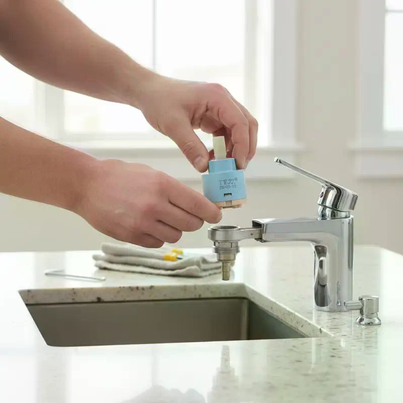 1Pcs Plastic Ceramic Cartridge - Basin Mixer Cartridge recension och pris
