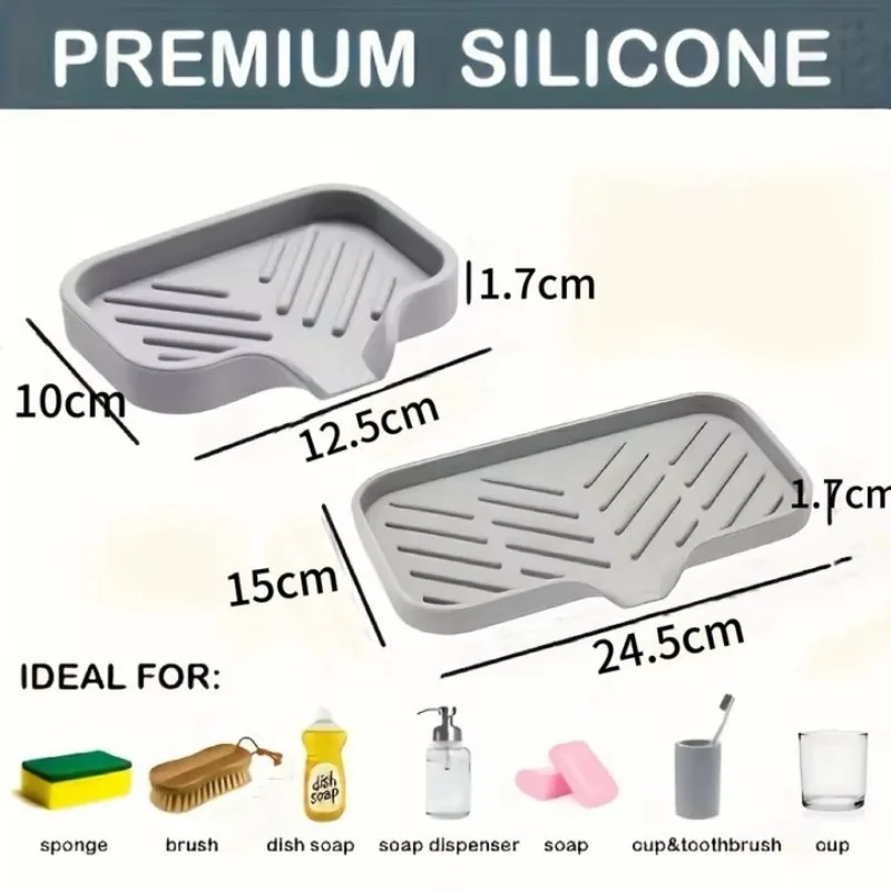 Self Draining Soap Bar Holder  - Silicone Tap Washer recension och pris