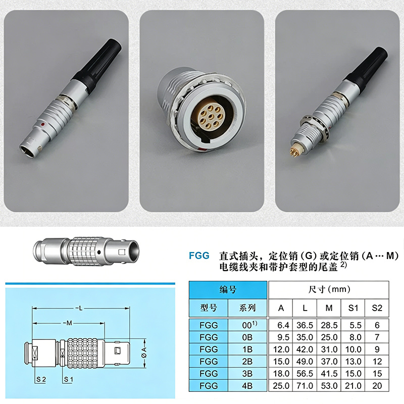 FGG LEMO Compatible Push-pull  - Push Fit Connector recension och pris