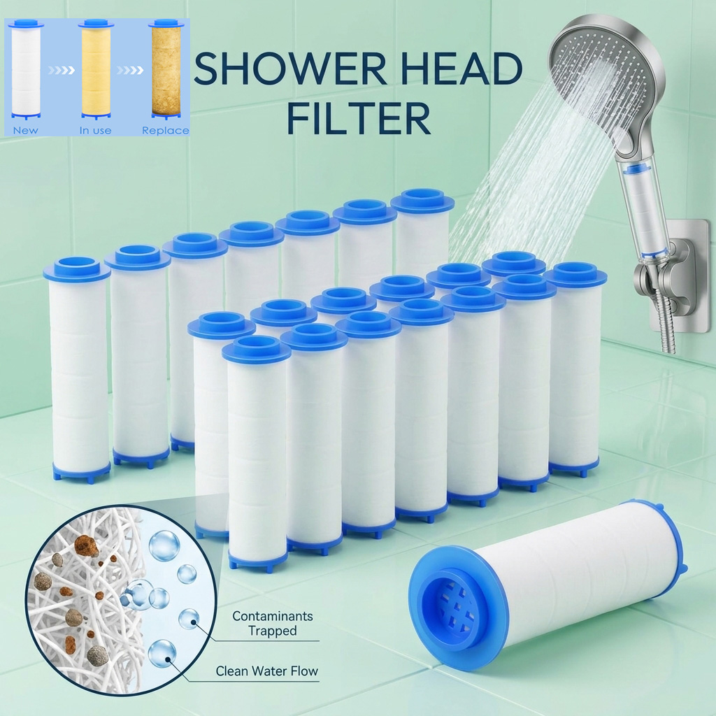 20Pcs Replacement Shower Filte - Shower Valve Cartridge recension och pris