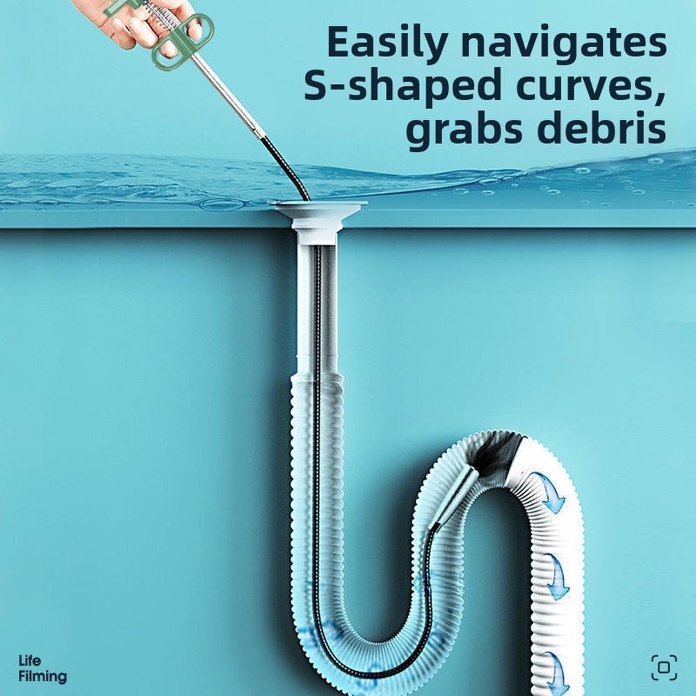 Green Drain Snake Claw for Hai - Drain Snake Flexible recension och pris