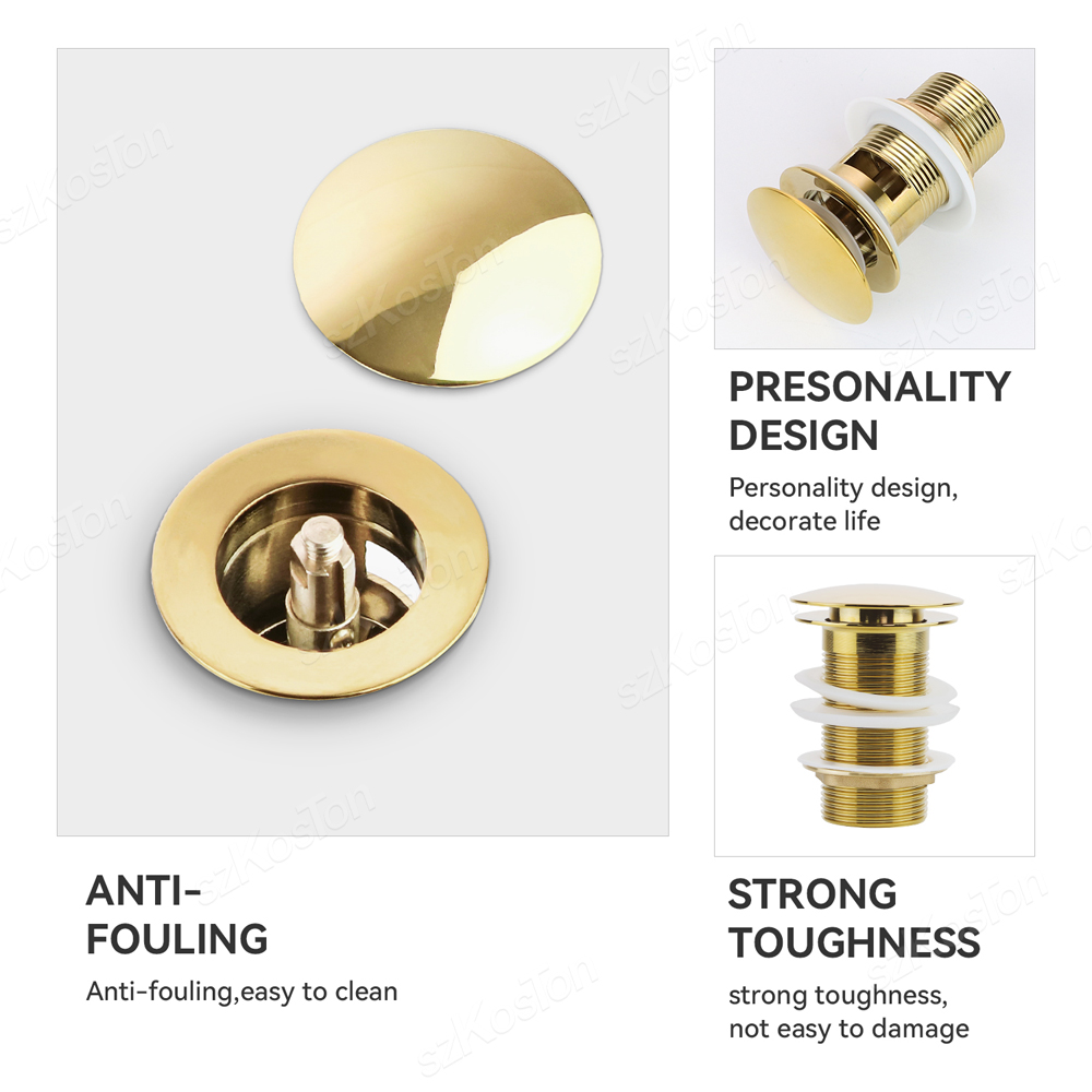 Bathroom Sink Stopper Washbasi - Overflow Pipe Clip recension och pris